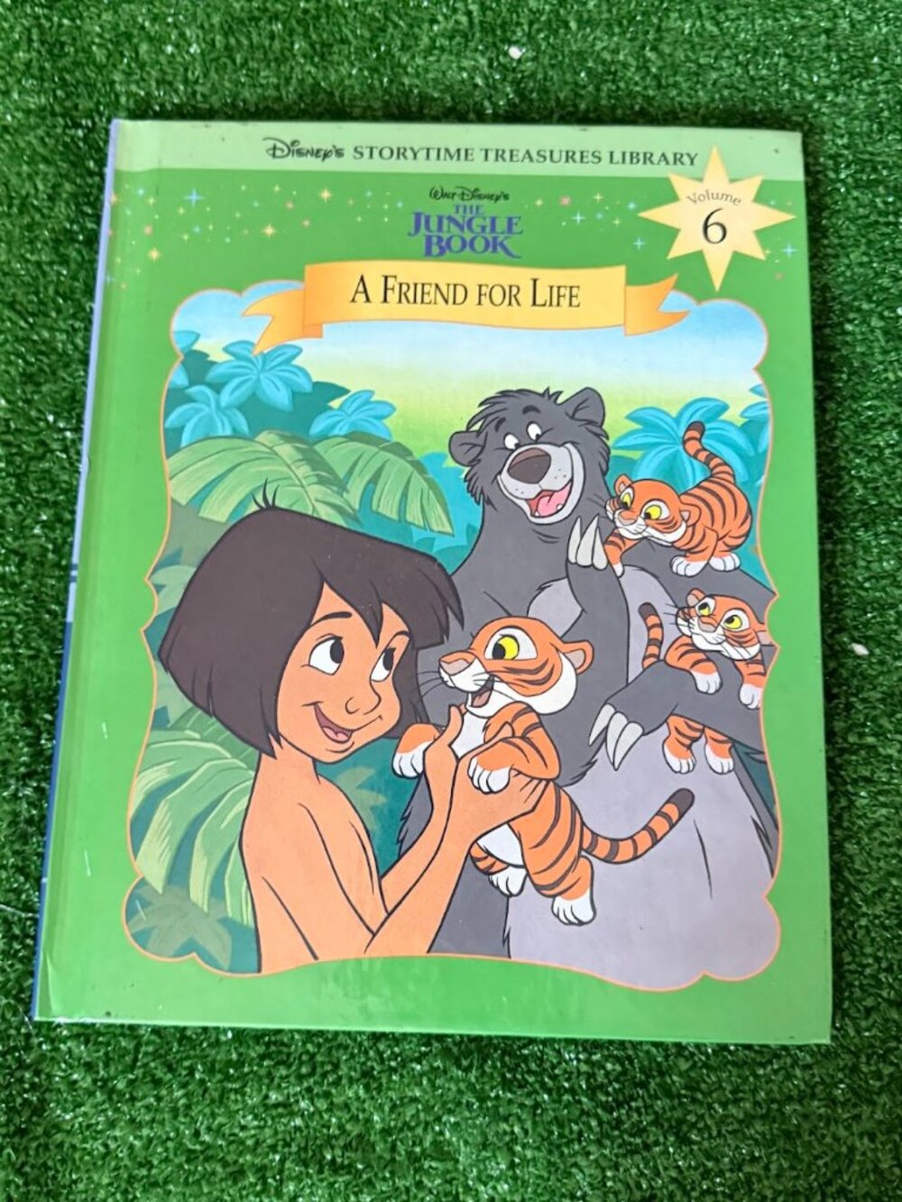 1998 Disney’s The Jungle Book A Friend for Life Hardcover Storytime Treasures 6